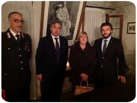 prefetto di treviso in visita alla casa di pio x