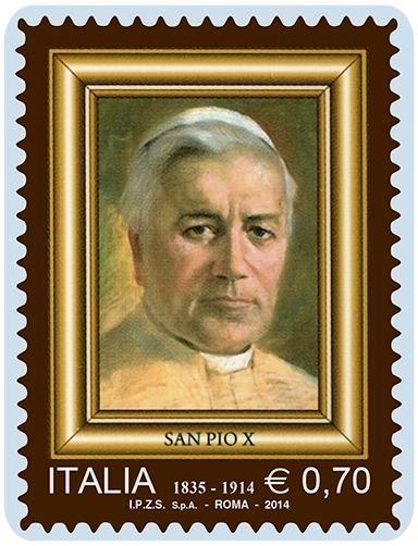 francobollo dedicato s San Pio x francobollo dedicato s San Pio x