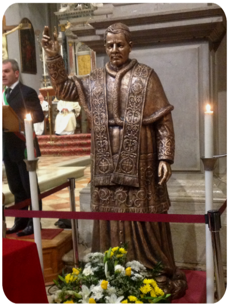 san pio x bronzo san pio x bronzo